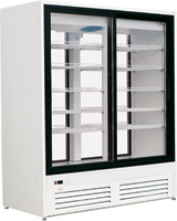 Шкафы холодильные распашные двери